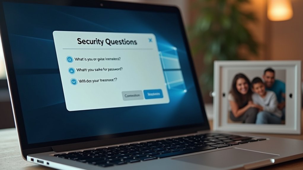family specific security questions