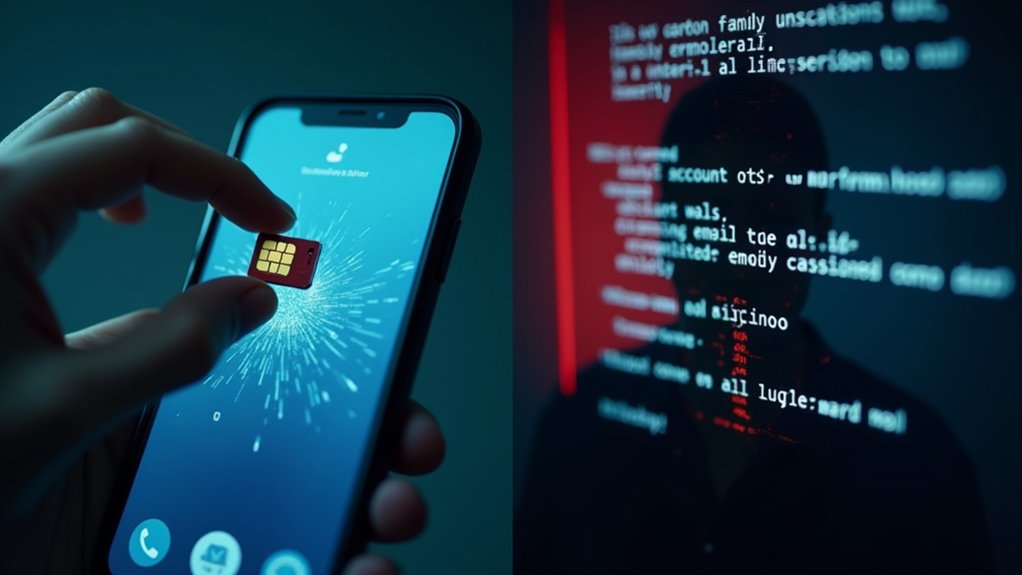account takeover via sim swaps