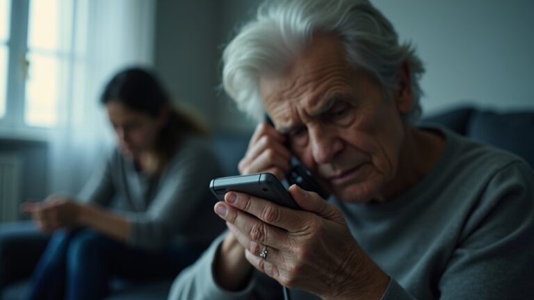 elderly silence on scams