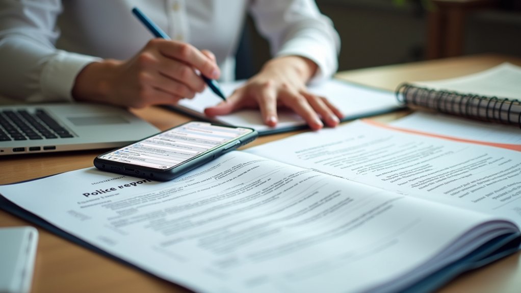 report scam immediately document